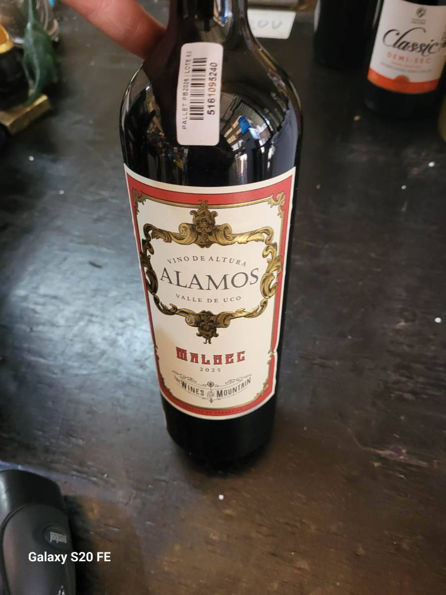 Vinho Alamos Malbec 2025