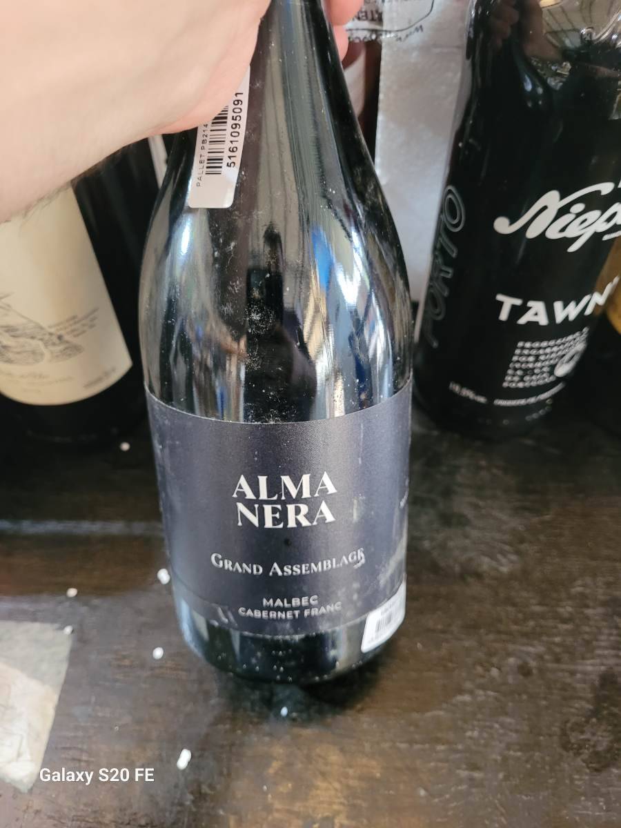 Vinho Alma Nera Grand Assemblages Malbec Cabernet Franc