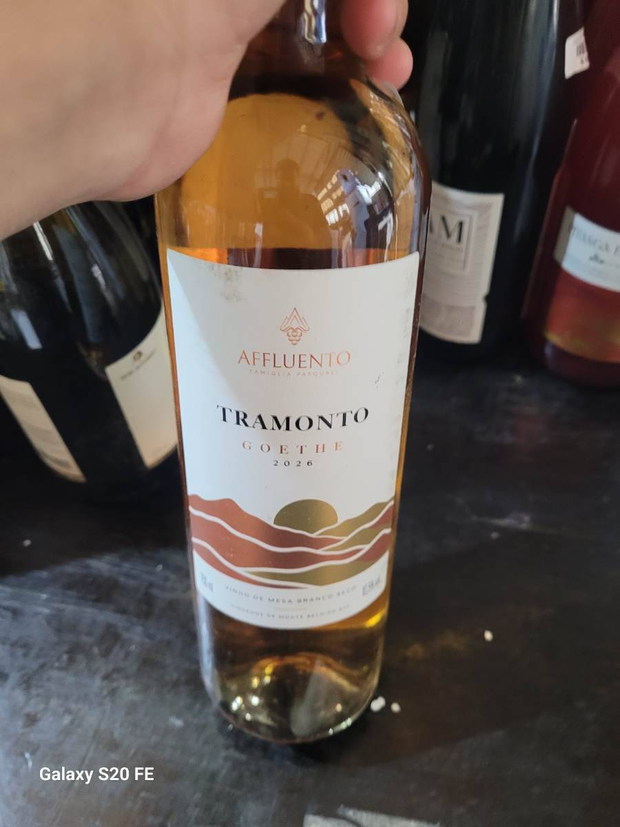 Vinho de mesa branco seco Tramonto Goethe 2026