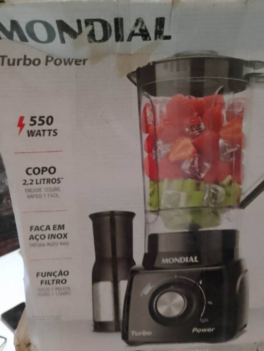 Liquidificador Mondial Turbo Power