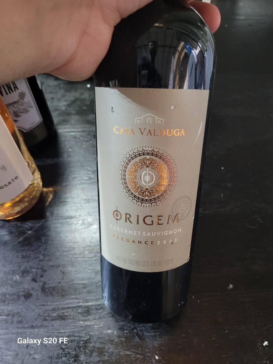 Vinho Tinto Casa Valduga Origem Cabernet Sauvignon Elegance 2023