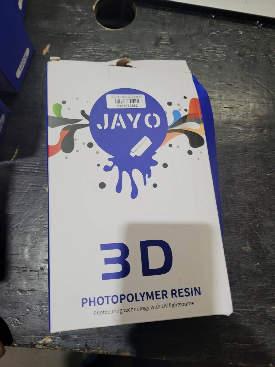 Resina fotopolímera para impressão 3D