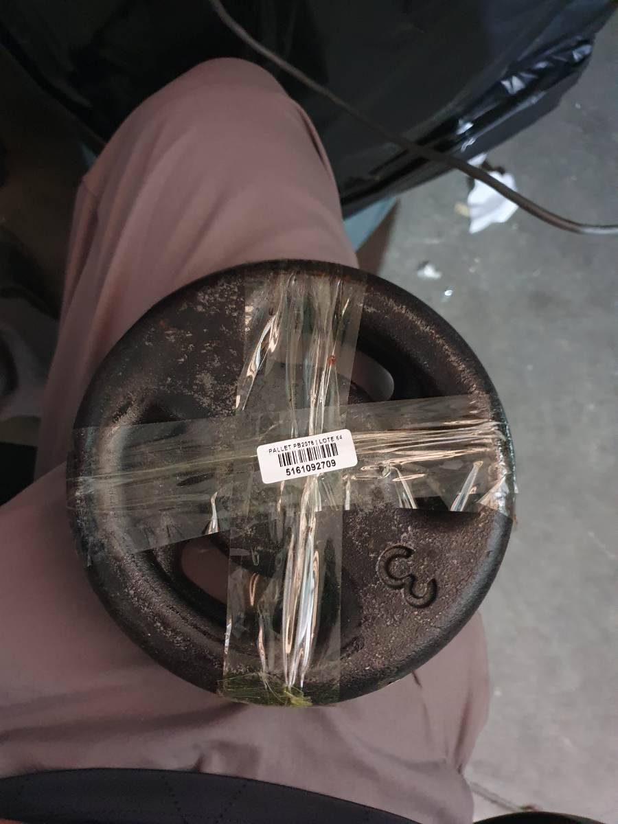 Par de anilhas 3kg
