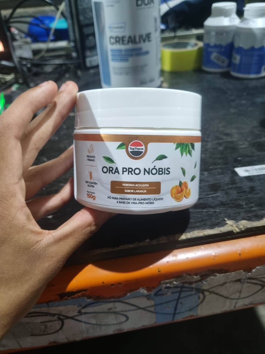 Ora Pro Nóbis em pó sabor laranja