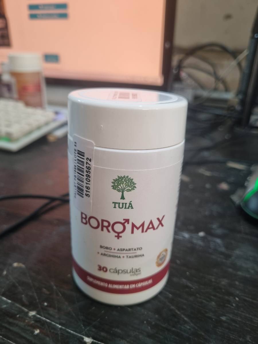 Suplemento alimentar em cápsulas Boromax