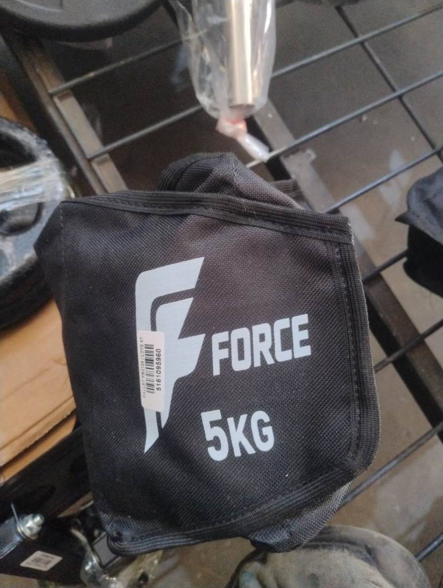 Peso de academia revestido 5kg