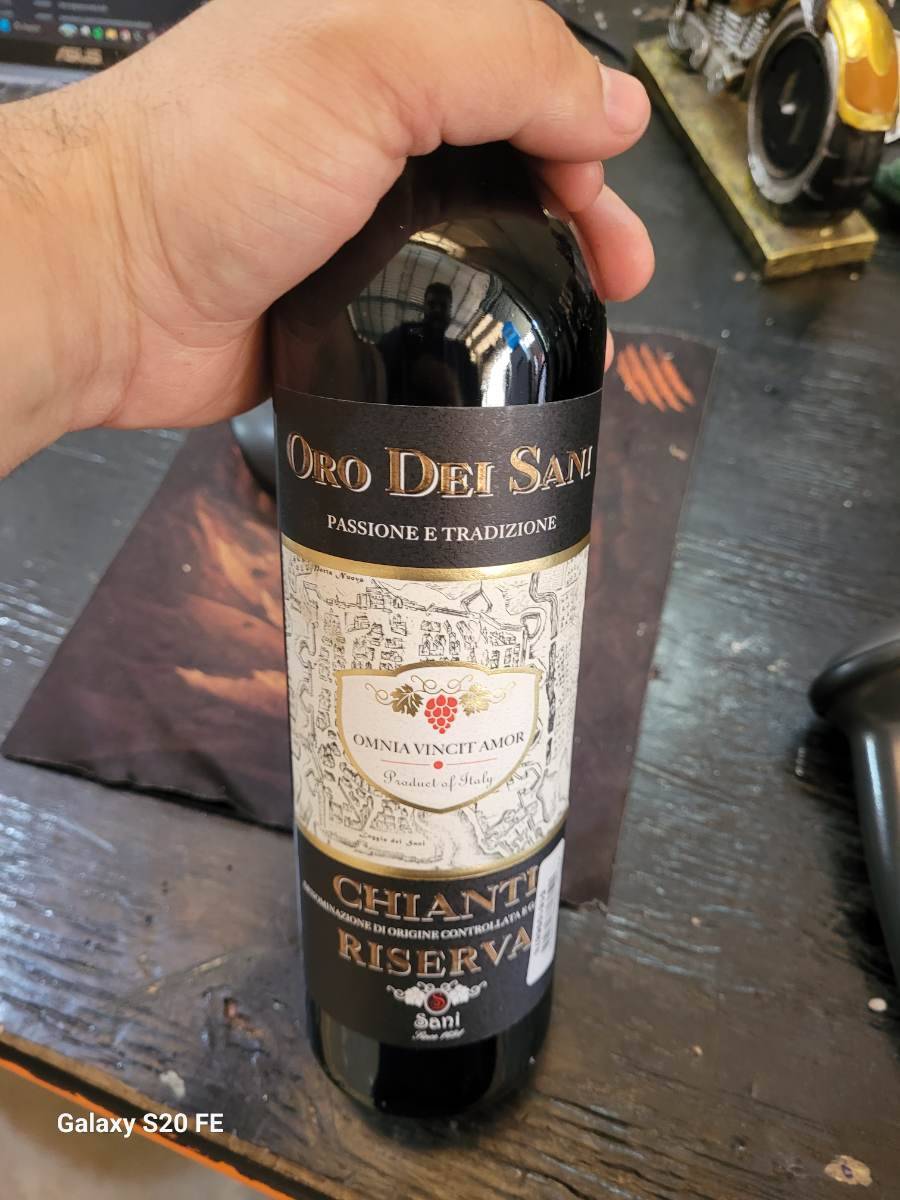 Vinho Chianti Riserva Oro Dei Sani