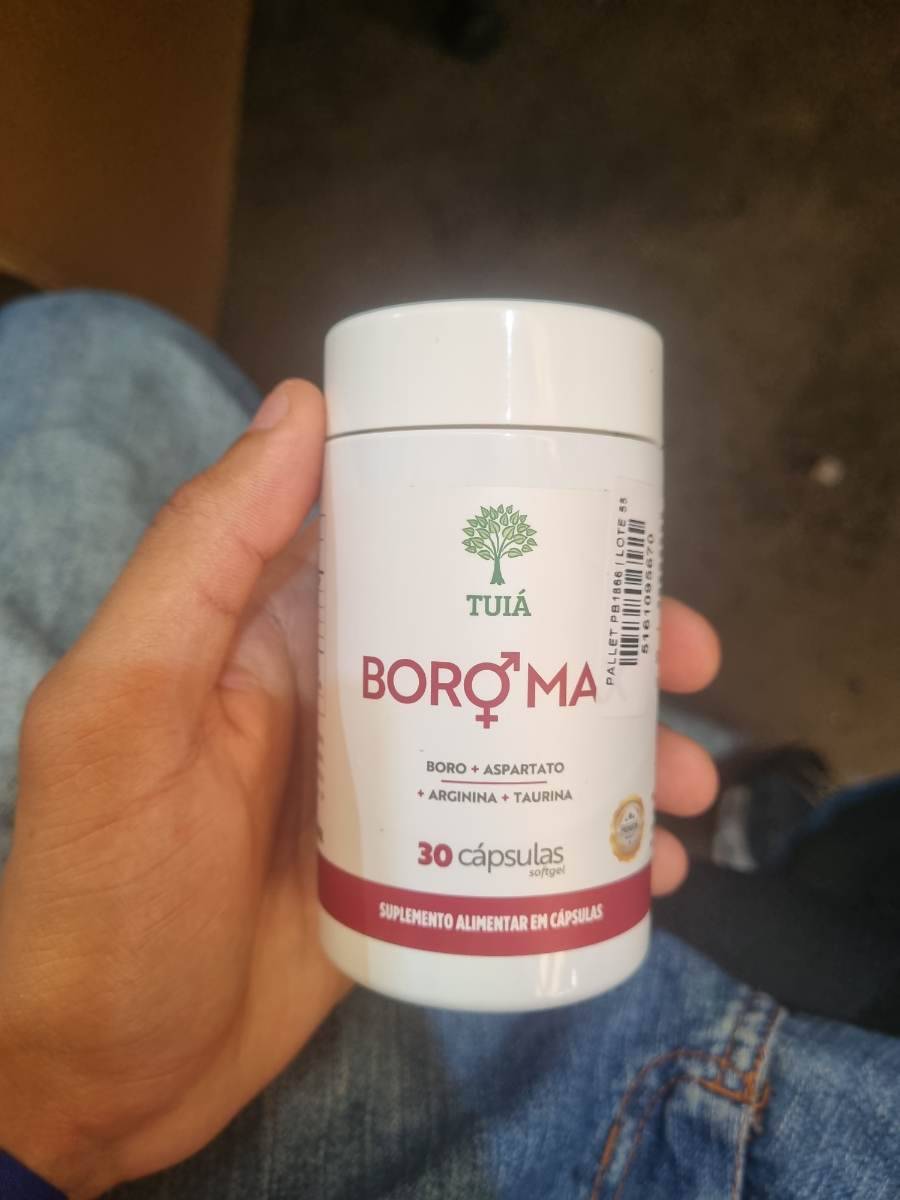 Suplemento alimentar em cápsulas BOROMA