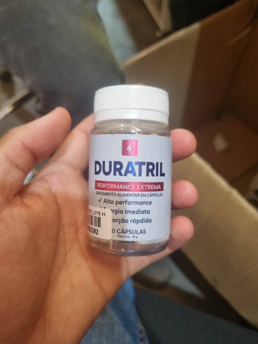 Suplemento alimentar em cápsulas Duratril Performance Extrema