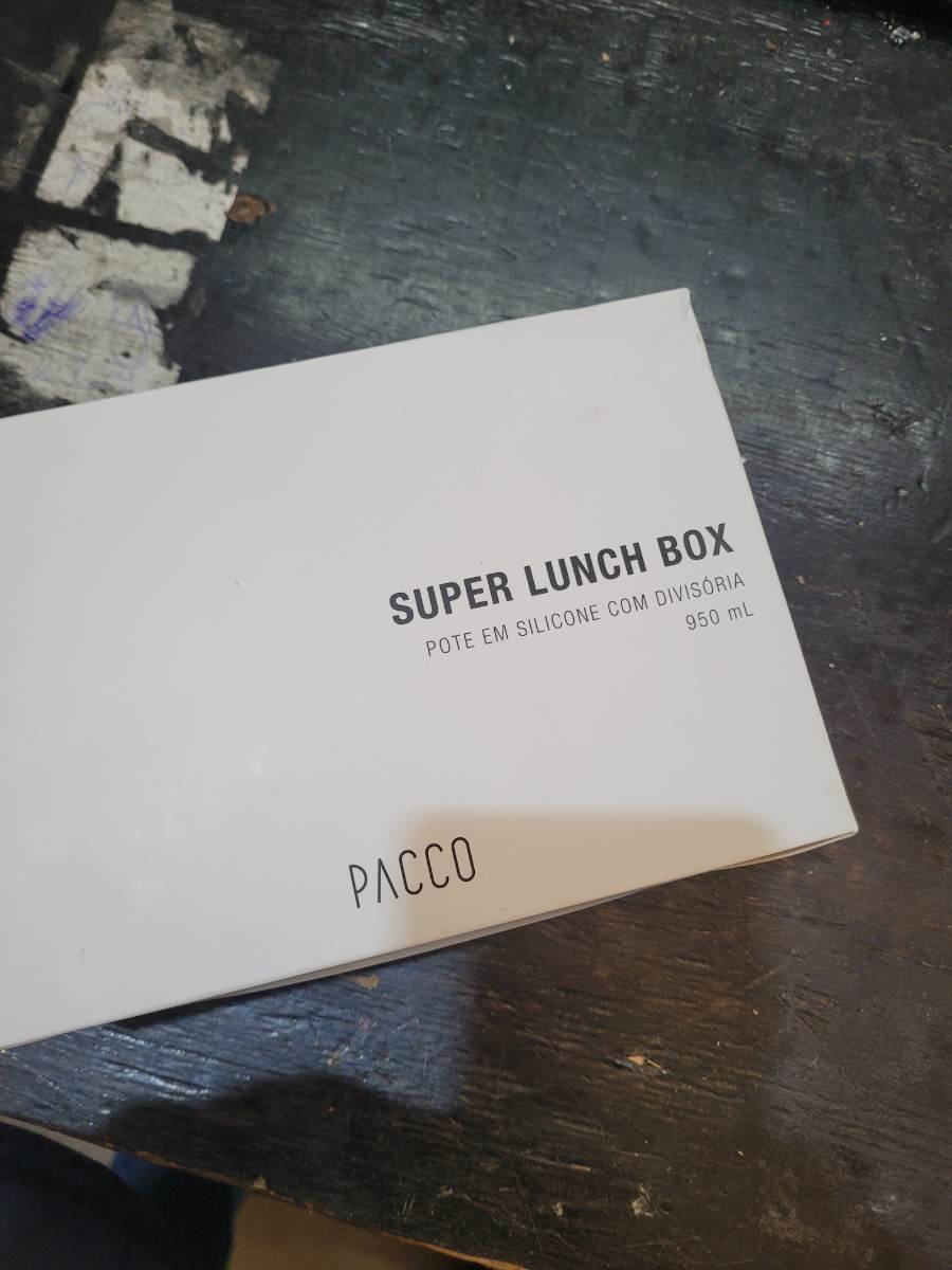 Super Lunch Box - Pote em silicone com divisória