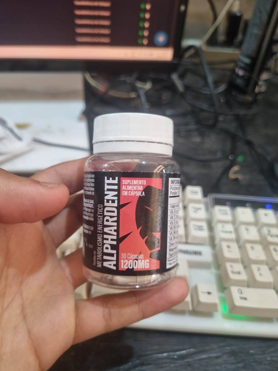 Suplemento alimentar em cápsula Alphardente 1200MG