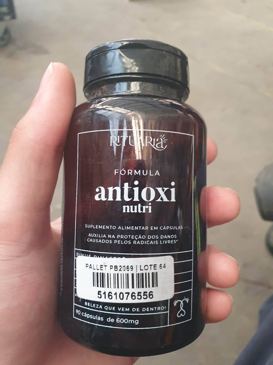 Suplemento alimentar em cápsulas Fórmula Antioxi Nutri
