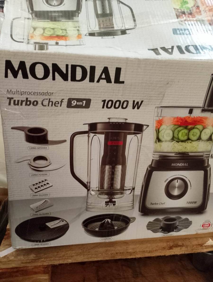 Multiprocessador Turbo Chef 9 em 1