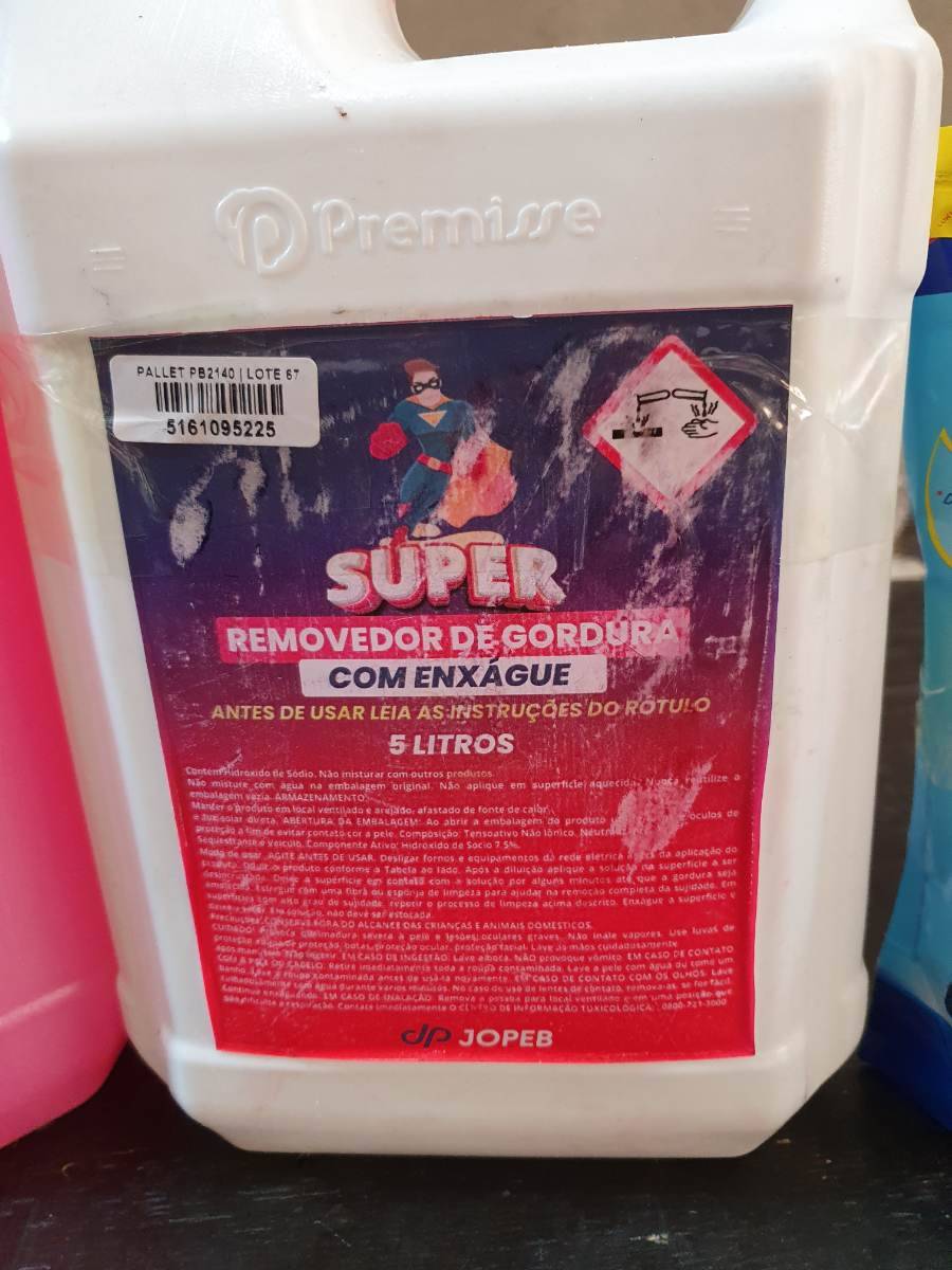 Removedor de Gordura Super com Enxágue