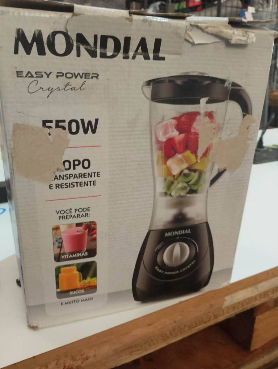 Liquidificador Mondial Easy Power Crystal 550W