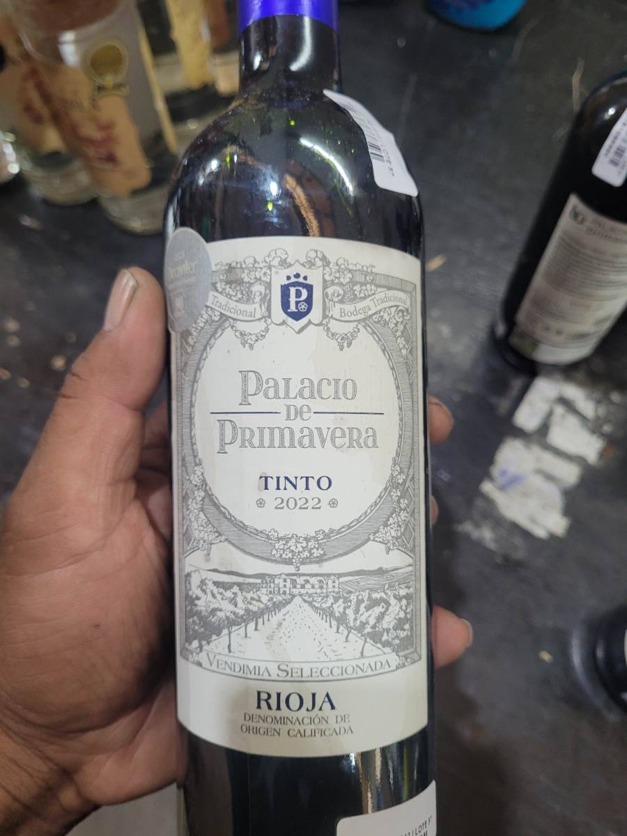 Vinho Tinto Palacio de Primavera 2022