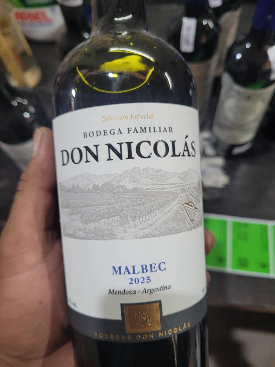 Vinho Malbec Don Nicolás 2025