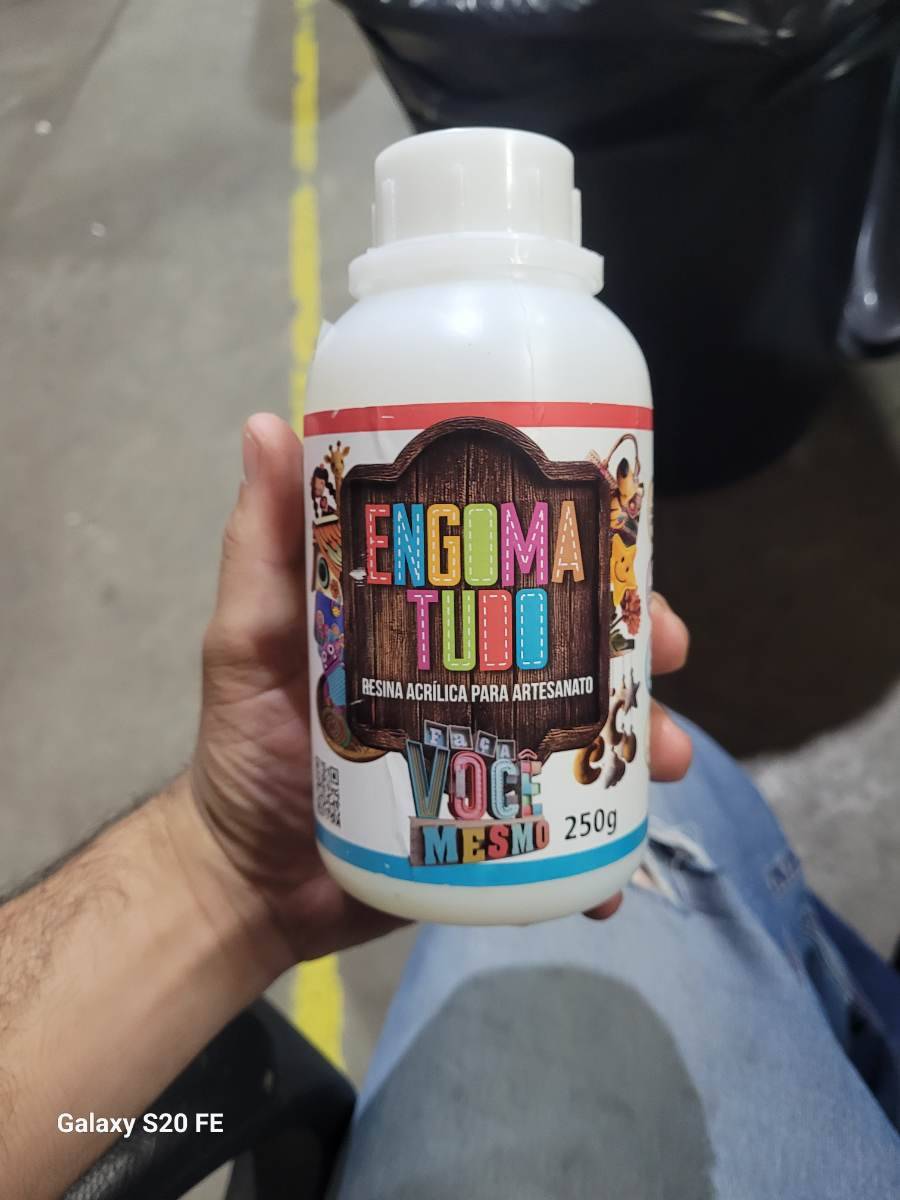 Resina acrílica para artesanato