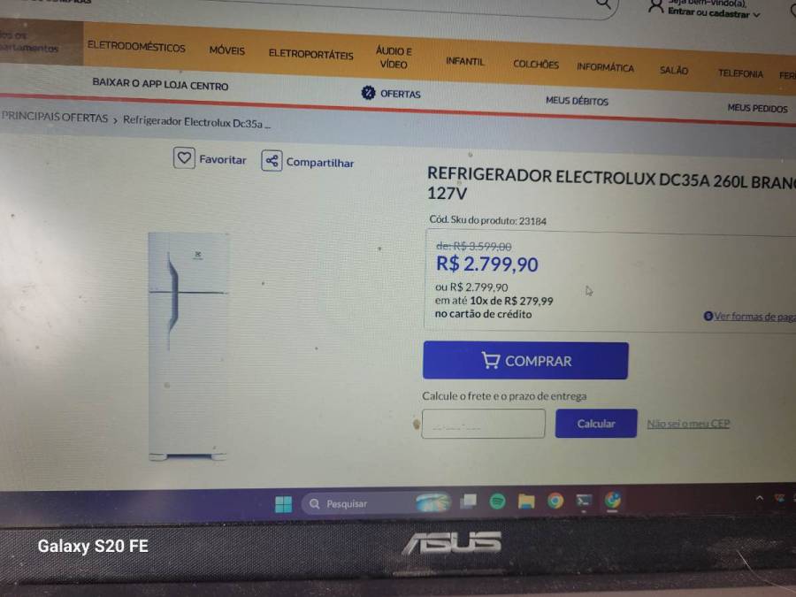 Refrigerador  DC35A
