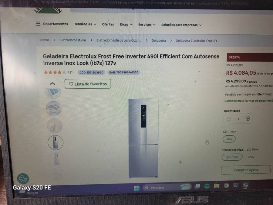 Geladeira ib7s