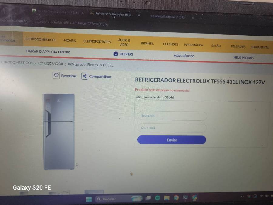 Geladeira tf55s