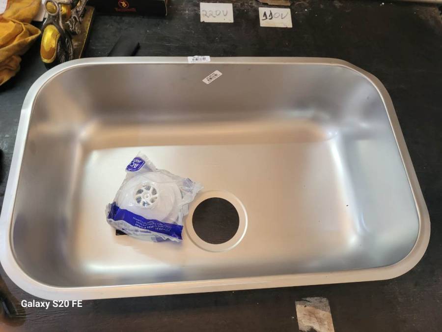 Cuba para pia de cozinha em aço inox