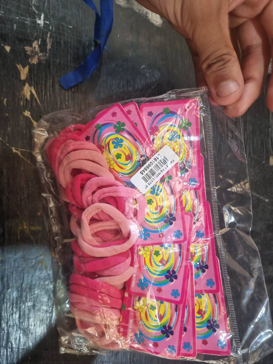 Elásticos de cabelo coloridos