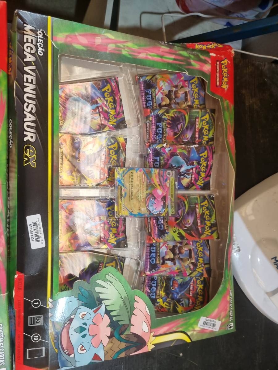 Coleção Mega Venusaur ex - Cartas Pokémon