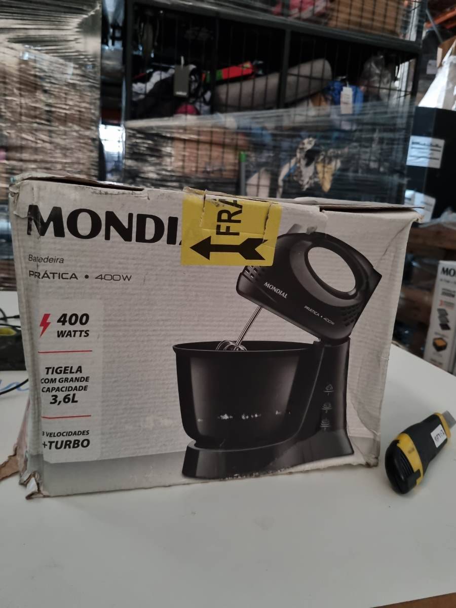 Batedeira Mondial Prática 400W com tigela