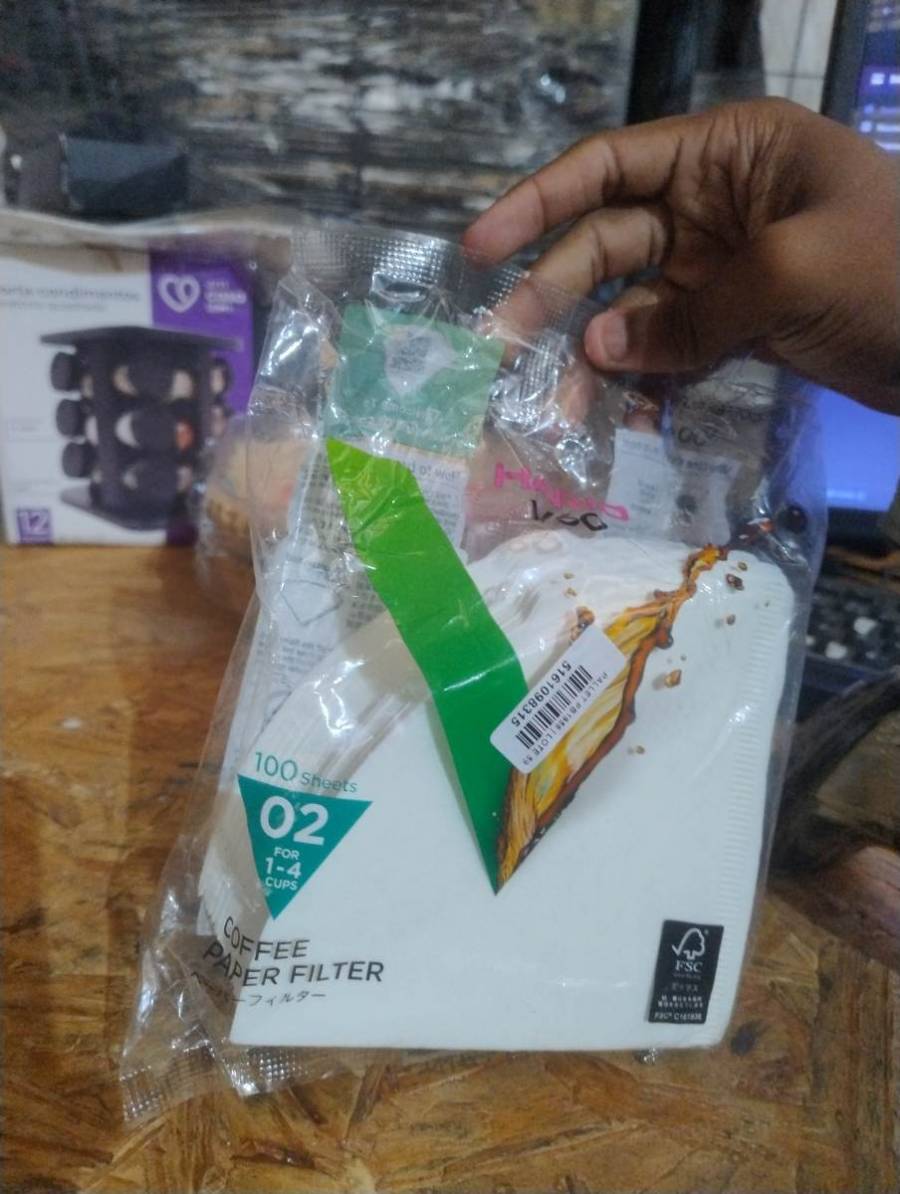 Filtro de papel para café