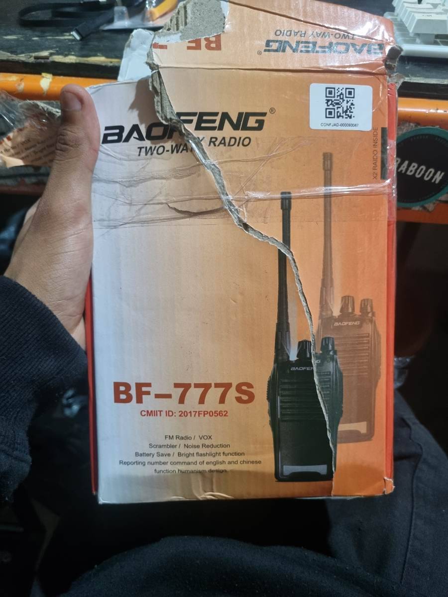 Rádio comunicador Baofeng BF-777S