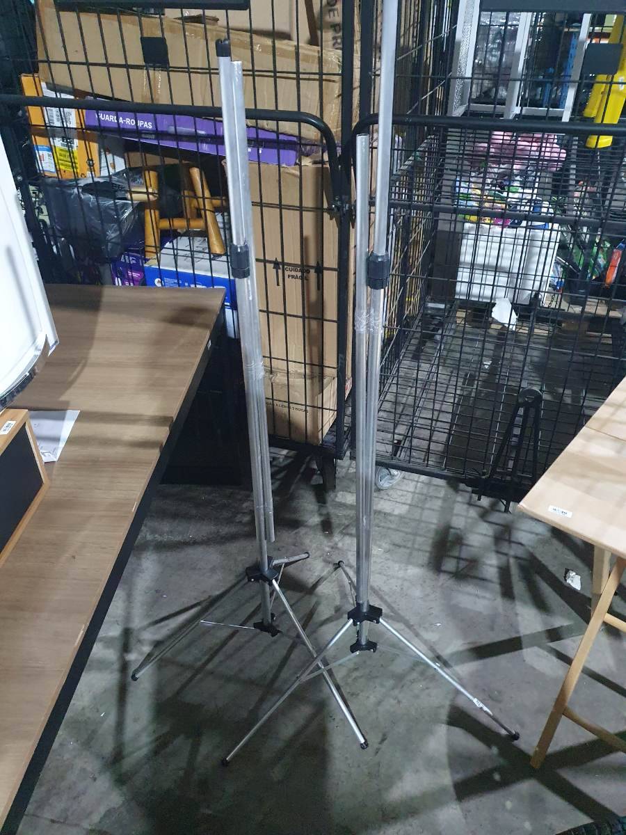 Kit 2 Tripé de suporte ajustável para iluminação ou equipamentos