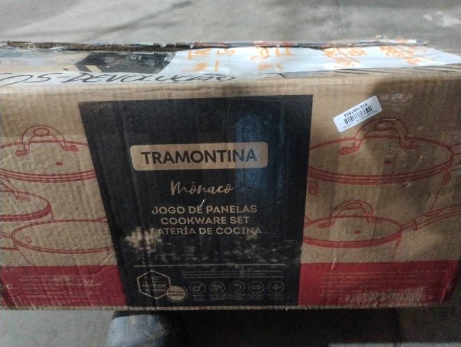 Jogo de panelas Tramontina Mônaco