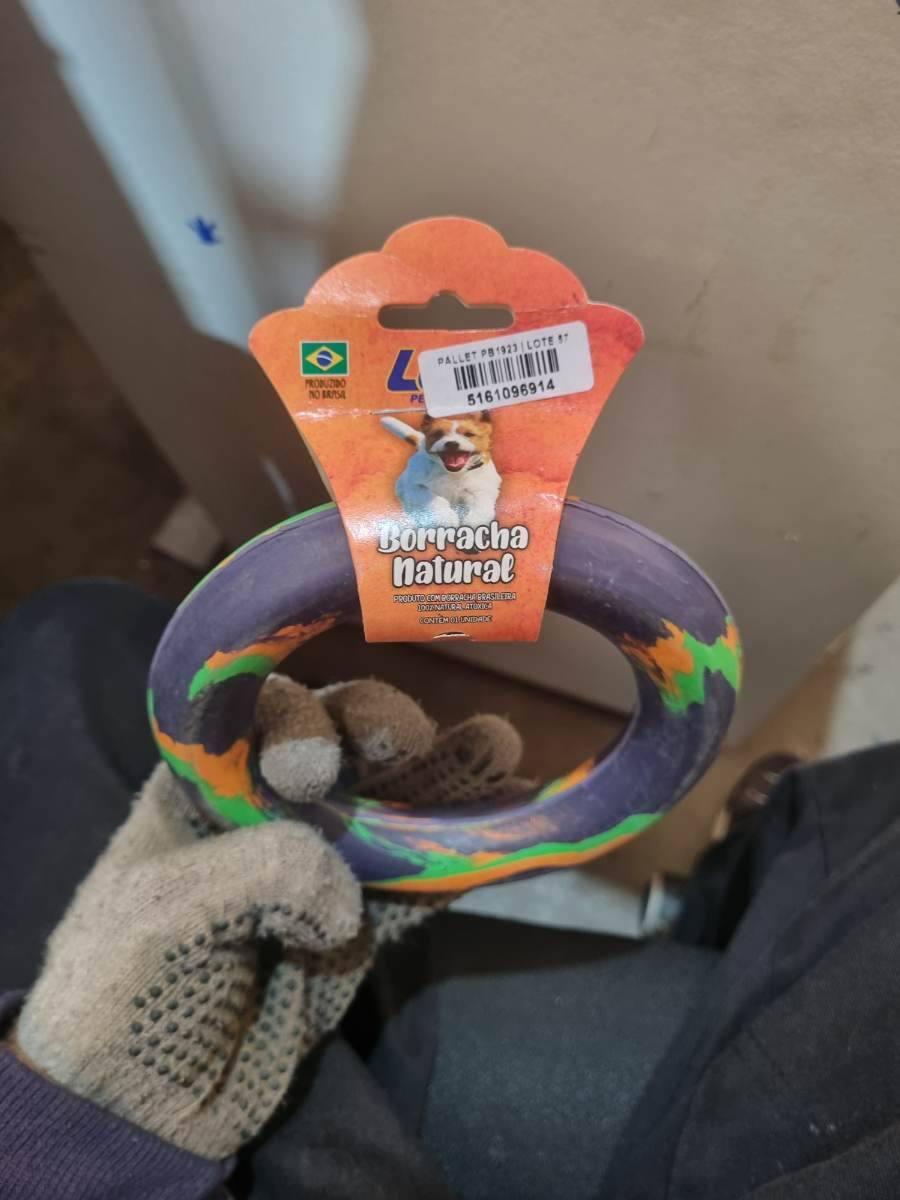 Brinquedo para cachorro de borracha natural
