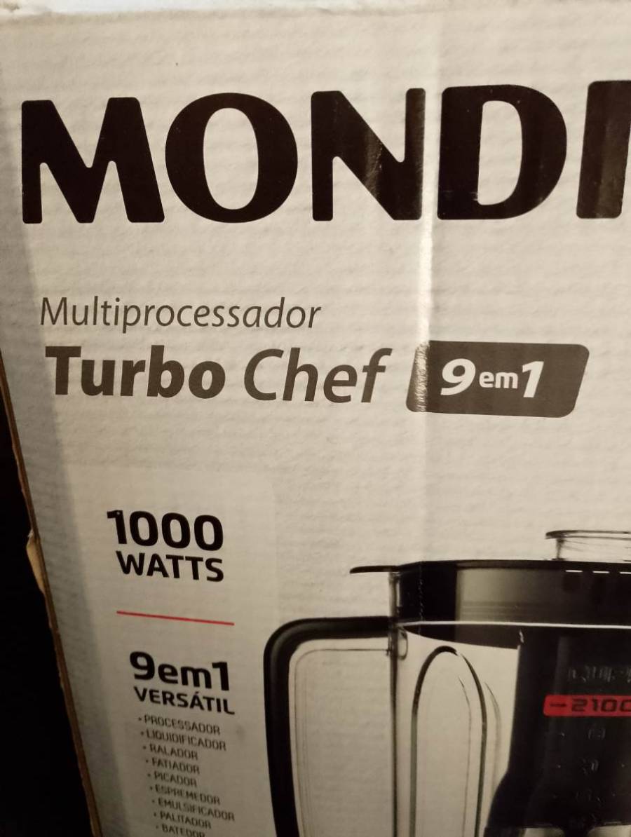 Multiprocessador Turbo Chef 9 em 1