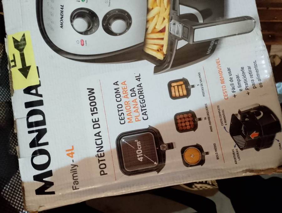 Fritadeira elétrica Mondial Family 4L