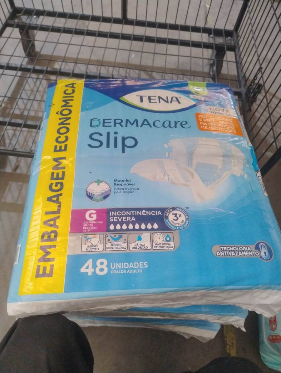 Fralda adulto TENA Dermacare Slip
