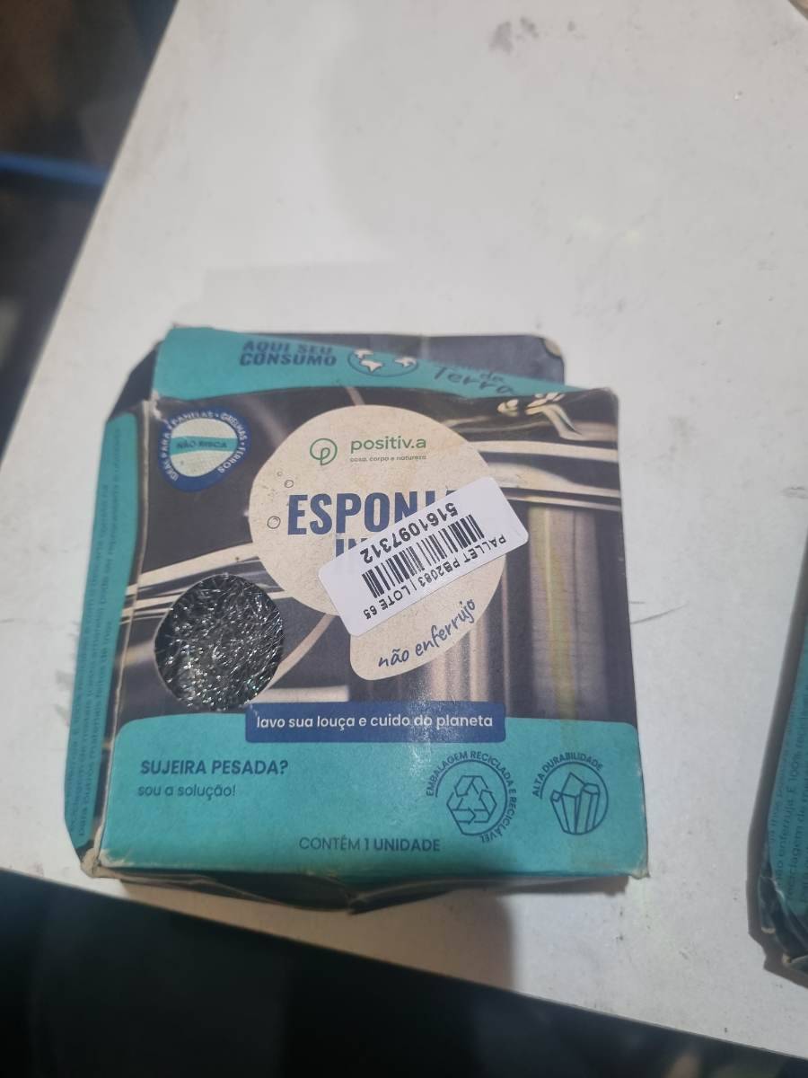 Esponja de aço inox
