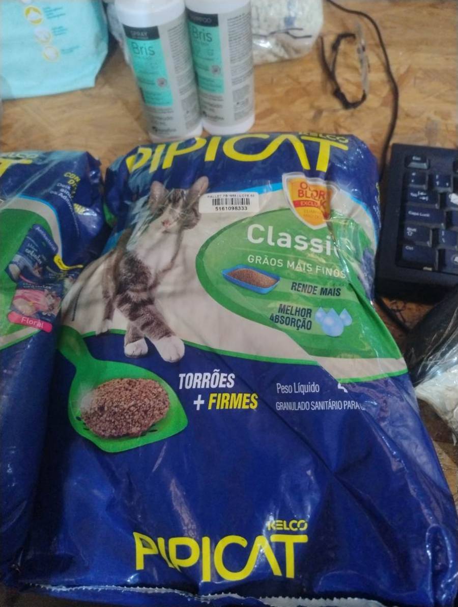 Granulado sanitário para gatos Pipicat Classic