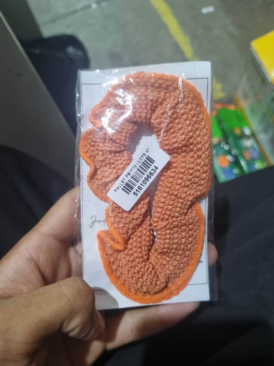 Elástico de cabelo tipo scrunchie