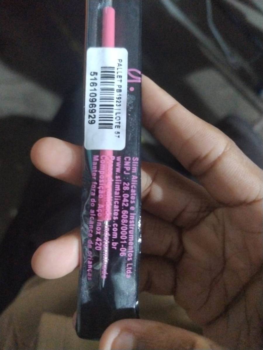 Pinça para eletrônica