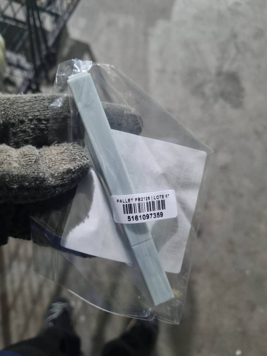 Paleta plástica para aplicação