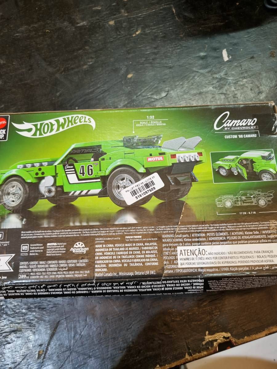 Carrinho Hot Wheels Camaro Custom '68 Camaro 1:32