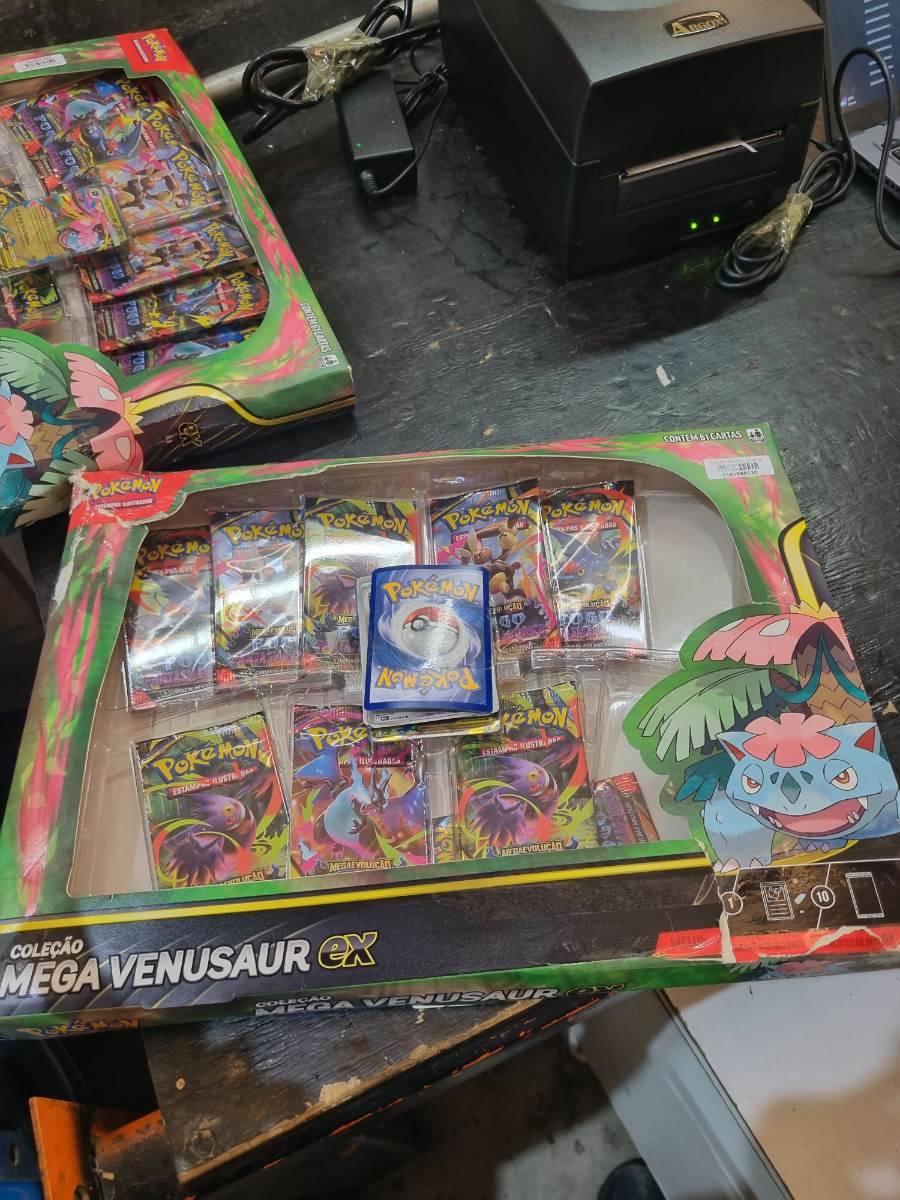 Coleção Mega Venusaur EX - Cartas Pokémon
