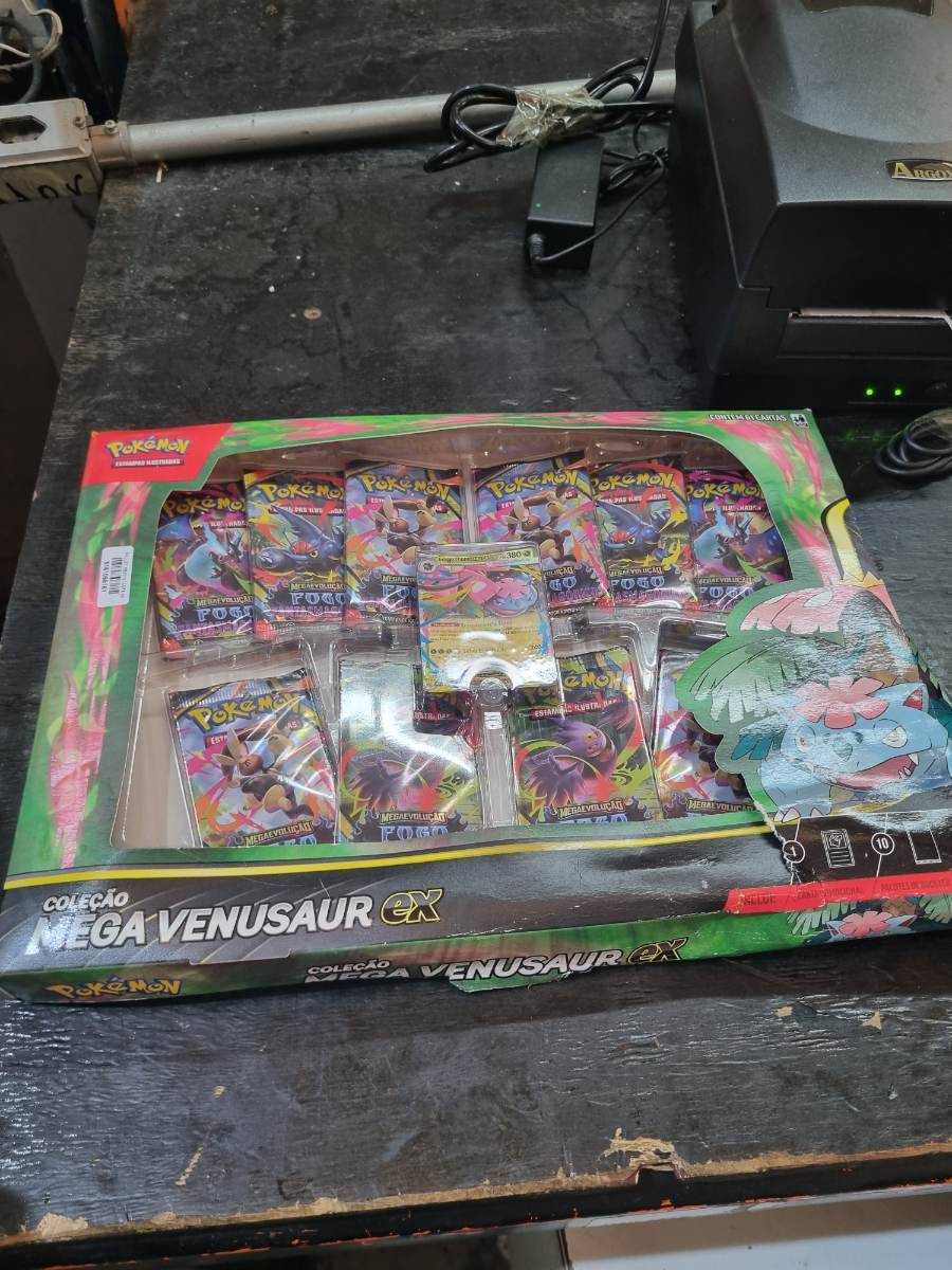 Coleção Mega Venusaur ex - Cartas Pokémon