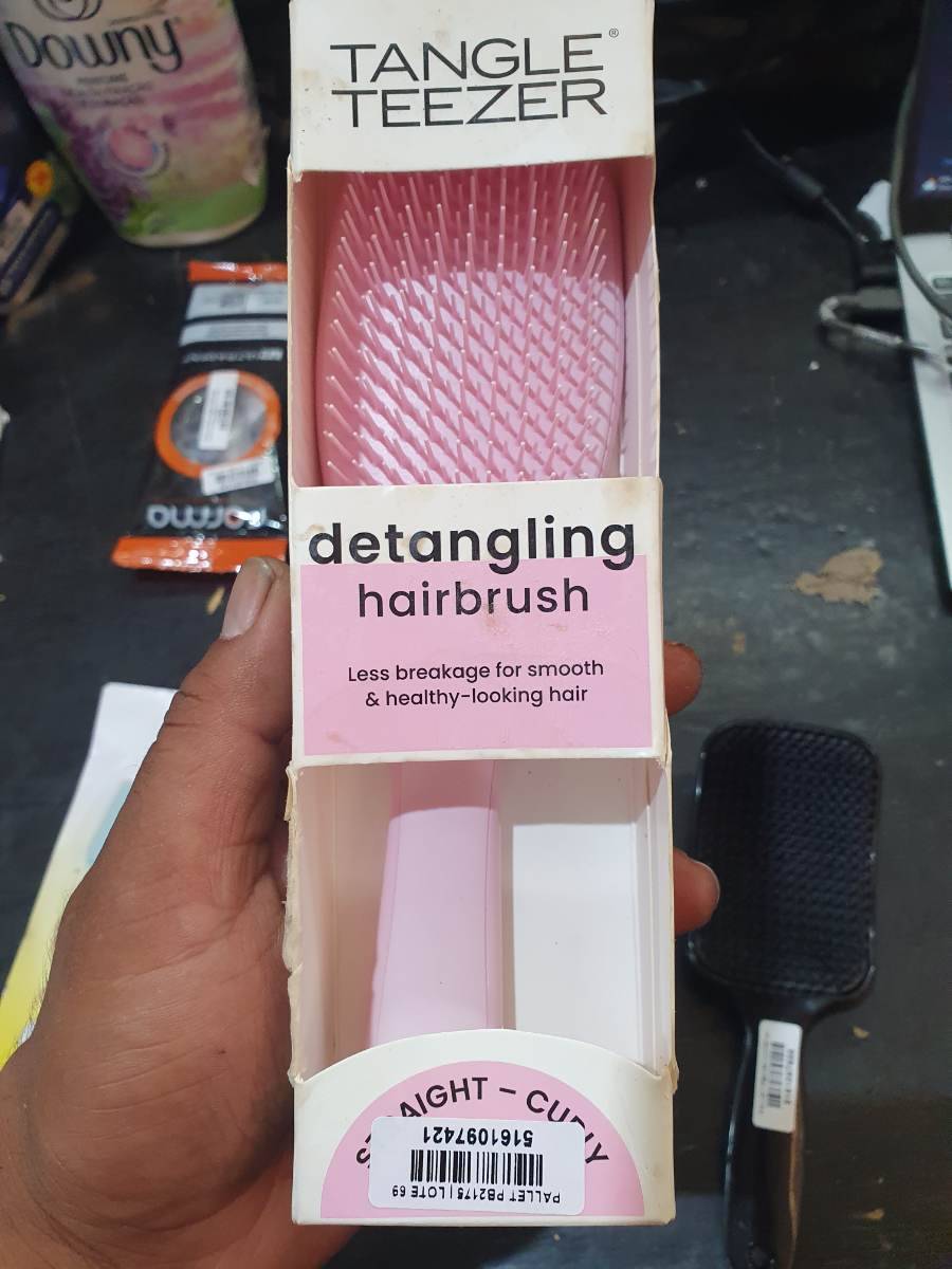 Escova desembaraçadora de cabelo