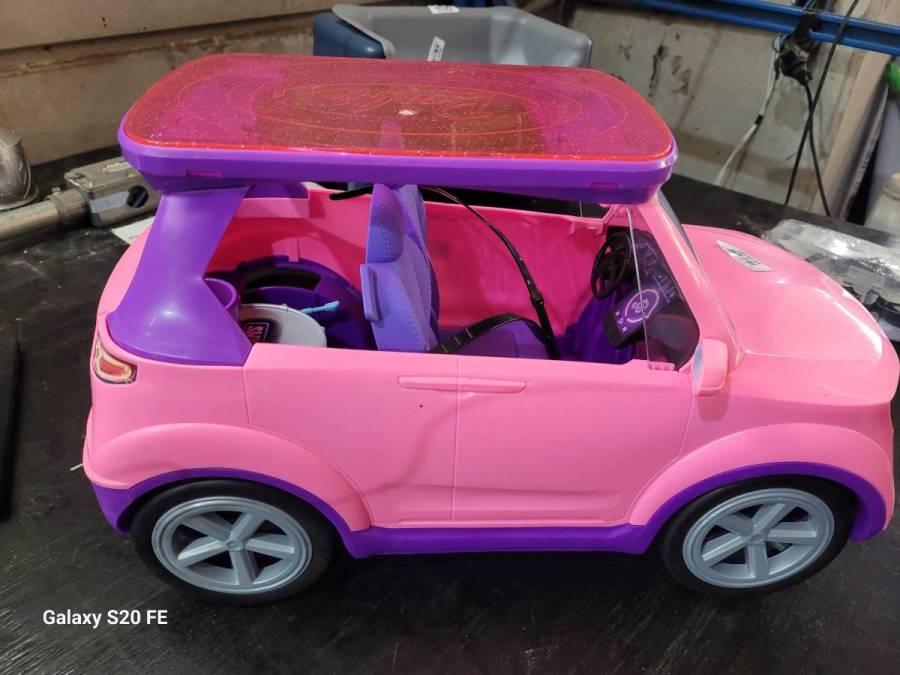 Carro da barbie