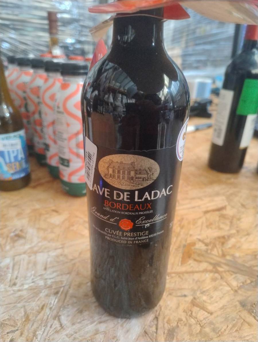 Vinho tinto Bordeaux Cuvée Prestige