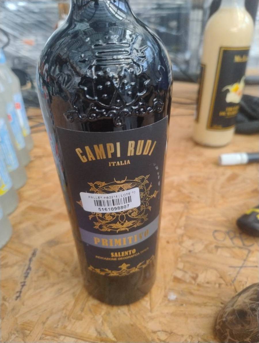 Vinho Campi Rudi Primitivo Salento