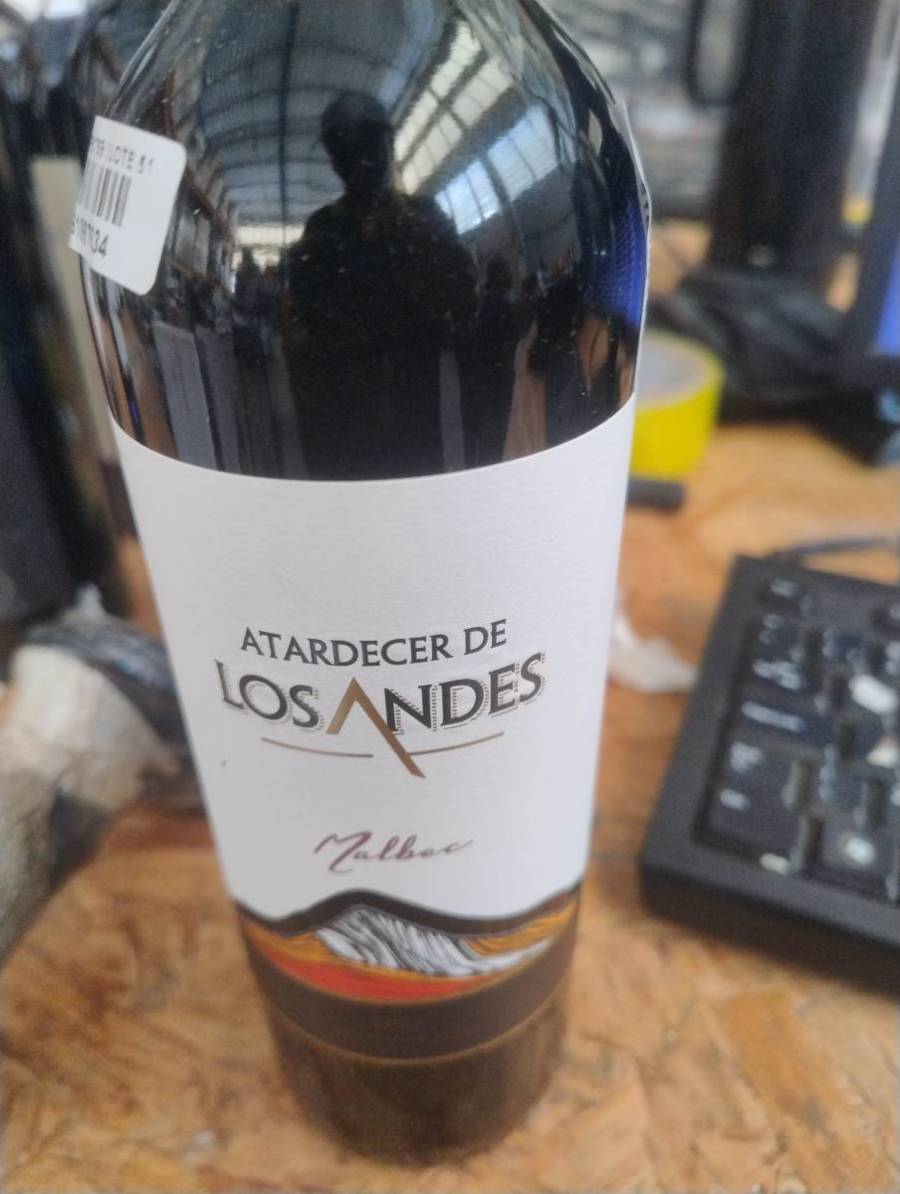 Vinho Malbec Atardecer de Los Andes